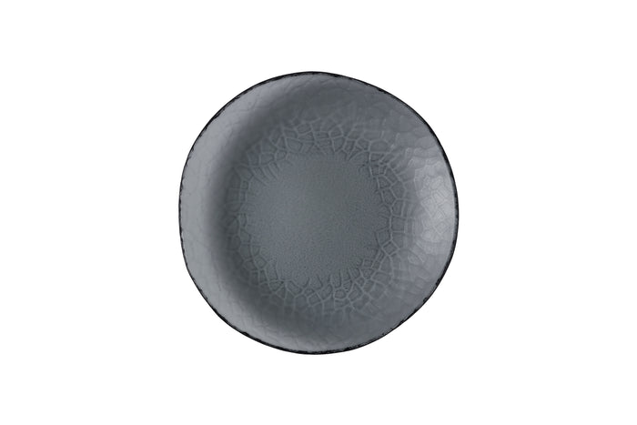 Viana Glass Dusk Organic Piatto 8 7/8" Box 6 - GLVDTBP11