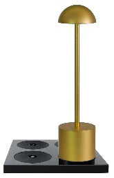 Horecatech HA107 - Lampada  cordless a led LARIO  - Oro satinato