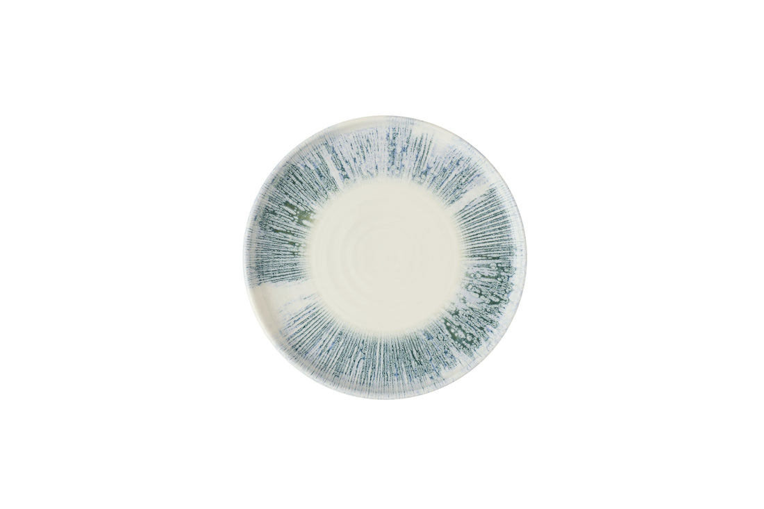 Lyra Blue Walled Plate 8 1/4" Box 6 - ILYBWP211