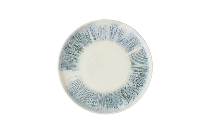 Lyra Blue Walled Plate 10 1/4" Box 6 - ILYBWP261