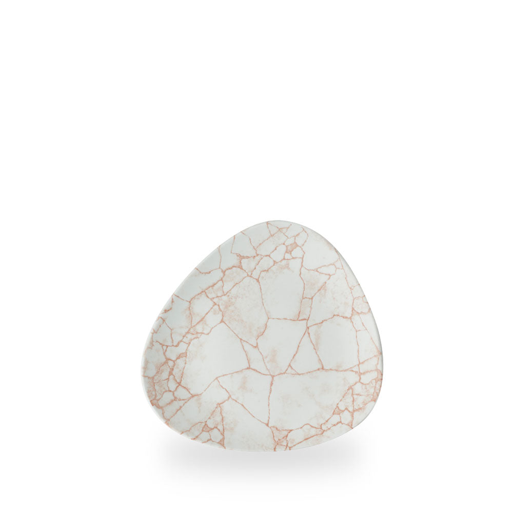 Studio Prints Kintsugi Coral Piatto Triangolare 7" Box 12 - KTAMTR7 1