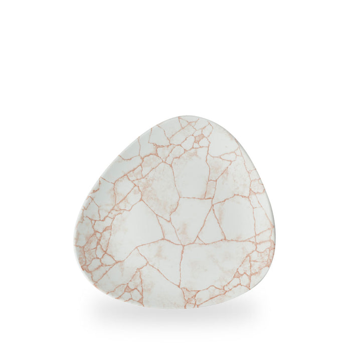 Studio Prints Kintsugi Coral Piatto Triangolare 9" Box 12 - KTAMTR9 1