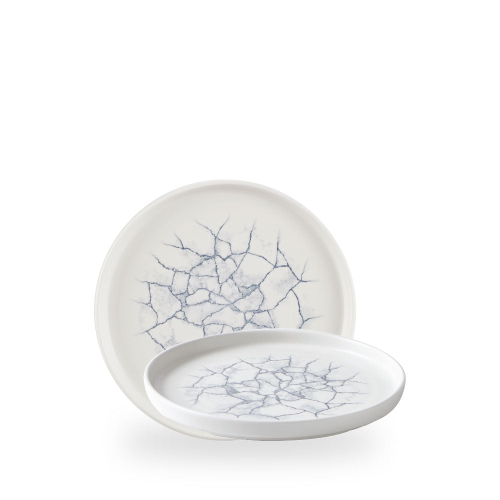 Studio Prints Kintsugi Pearl Grey Piatto Walled Box 6 - KTPGWP211