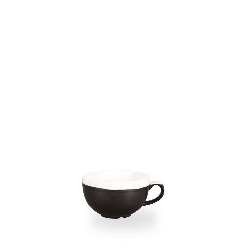 Monochrome Onyx Black Tazza Cappuccino 12Oz Box 12 - MOBKCB281