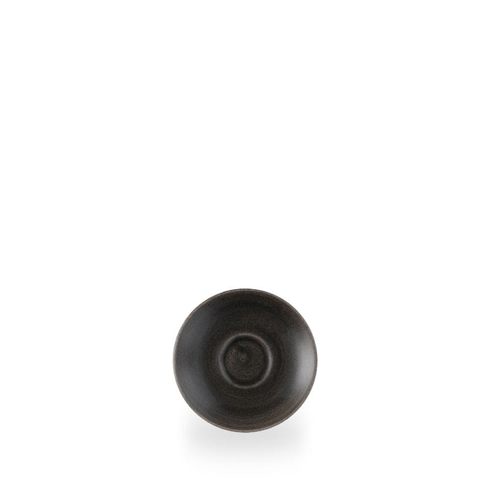 Monochrome Iron Black Sottotazza Espresso 4.5" Box 12 - MOIBESS 1