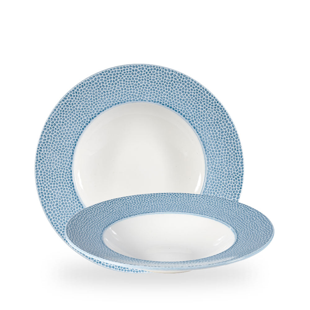 Isla Spinwash Ocean Blue Piatto Fondo Con Falda 11" Box 12 - OCISIWBL1