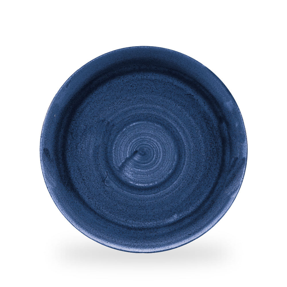 Stonecast Patina Cobalt Blue Evolve Piatto Piano Coupe 11.25" Box 12 - PABLEV111