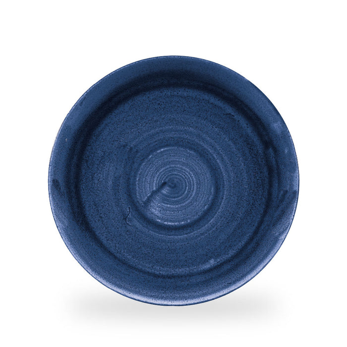 Stonecast Patina Cobalt Blue Evolve Piatto Piano Coupe 11.25" Box 12 - PABLEV111