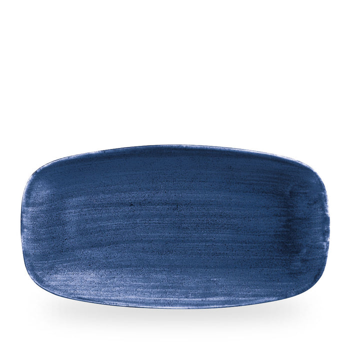 Stonecast Patina Cobalt Blue Piatto Rettangolare Chefs 13 7/8X7 3/8" Box 6 - PABLXO141