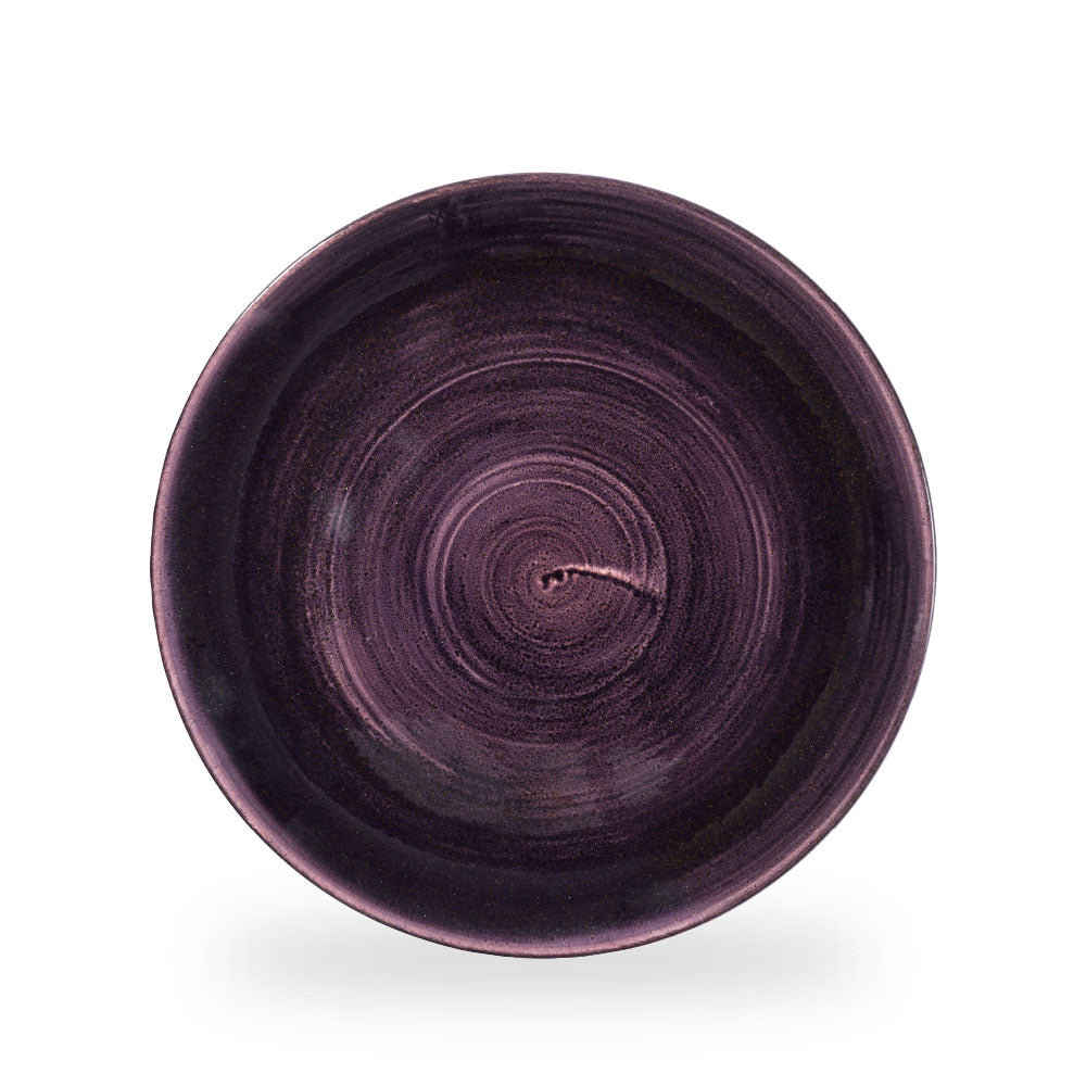 Stonecast Patina Deep Purple Evolve Piatto Piano Coupe 11.25" Box 12 - PADPEV111