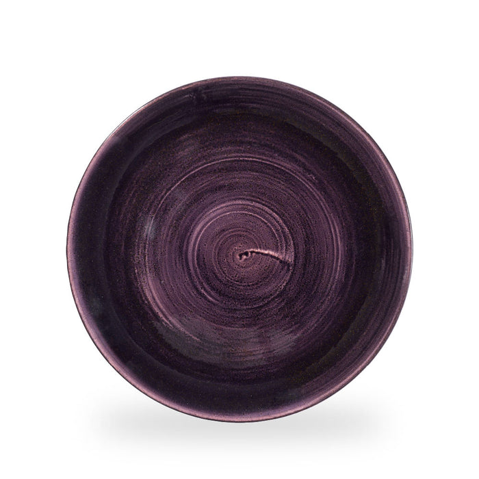 Stonecast Patina Deep Purple Evolve Piatto Piano Coupe 11.25" Box 12 - PADPEV111