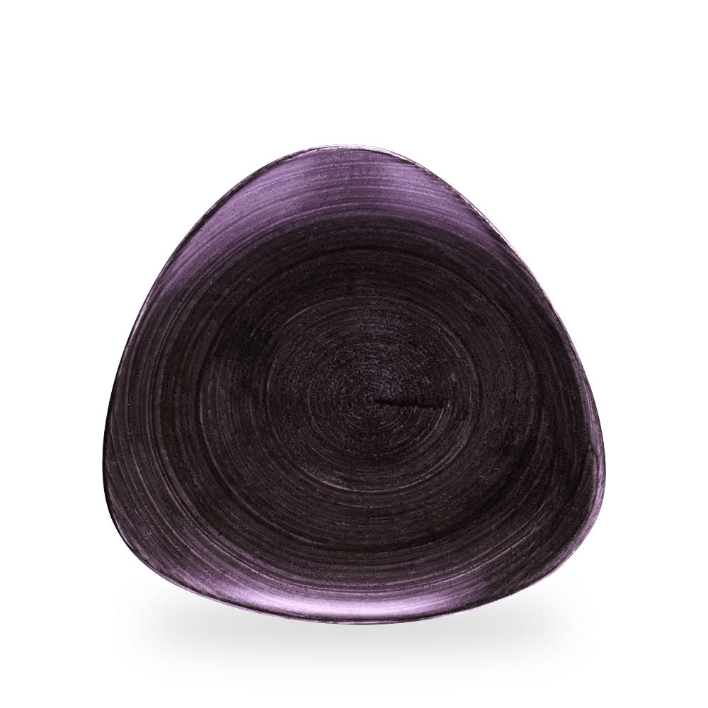 Stonecast Patina Deep Purple Piatto Triangolare 10" Box 12 - PADPTR101