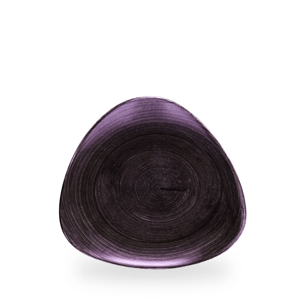 Stonecast Patina Deep Purple Piatto Triangolare 9" Box 12 - PADPTR9 1