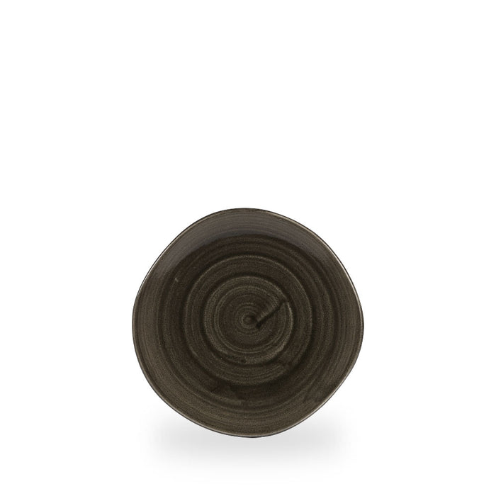 Stonecast Patina Iron Black Piatto Organic 7 1/4" Box 12 - PAIBOG7 1