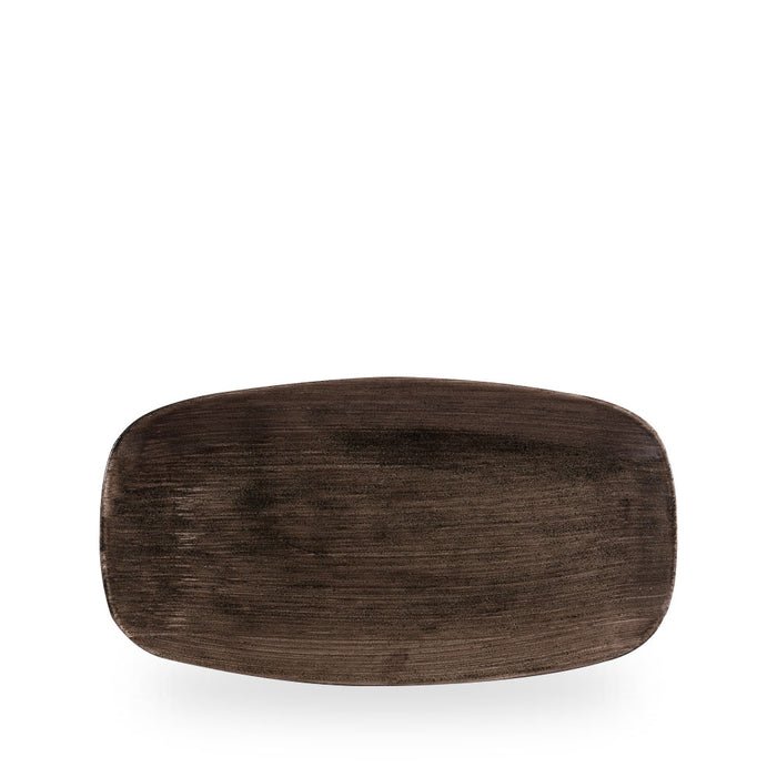 Stonecast Patina Iron Black Piatto Rettangolare Chefs 11 3/4X6" Box 12 - PAIBXO111