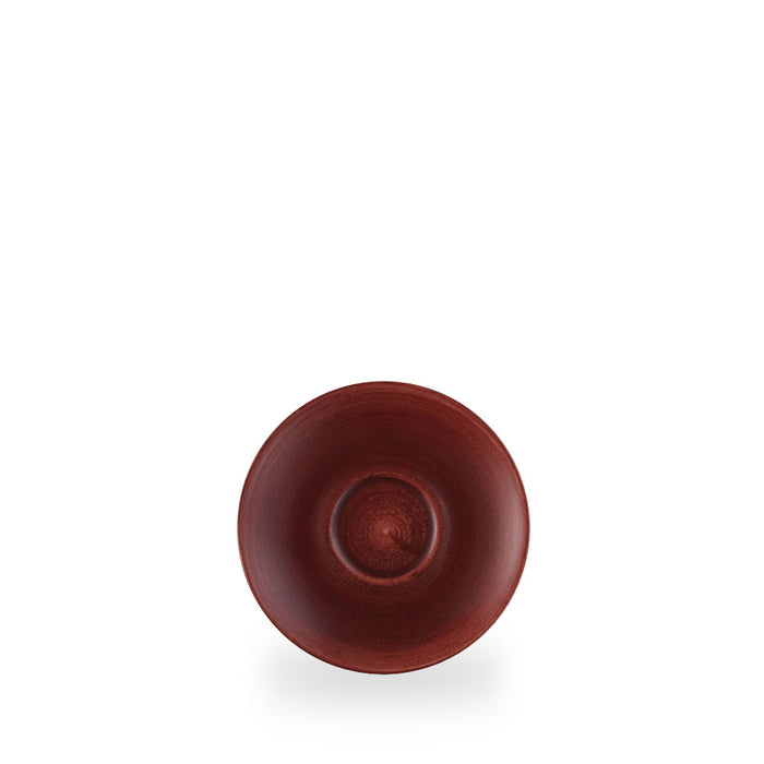 Stonecast Patina Red Rust Sottotazza Cappuccino 6.25" Box 12 - PARECSS 1