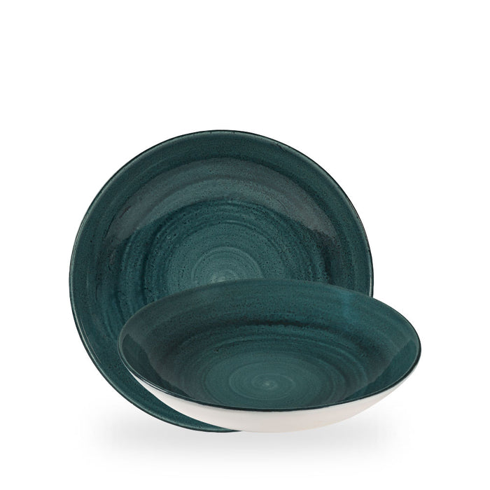 Stonecast Patina Rustic Thè L Evolve Piatto Fondo 9.75" Box 12 - PATREVB91