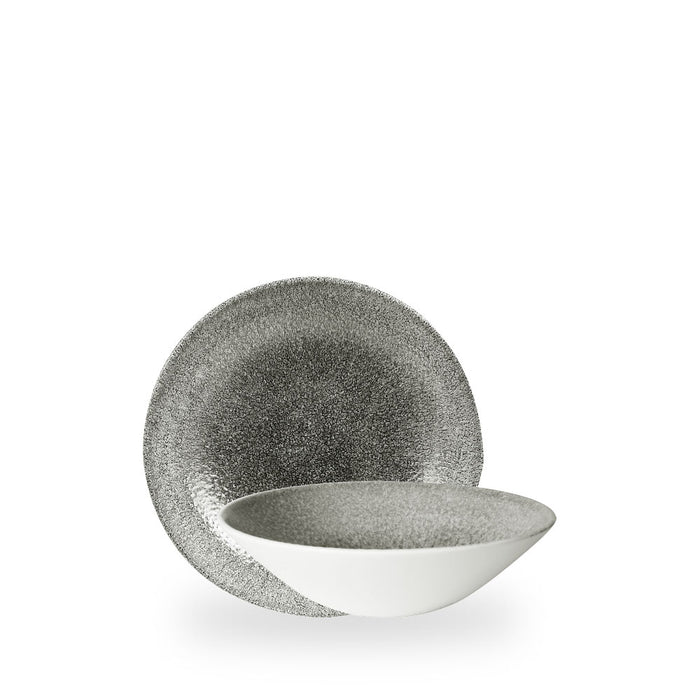 Raku Quartz Black Evolve Insalatiera 7 1/2" Box 6 - RKBQEB191