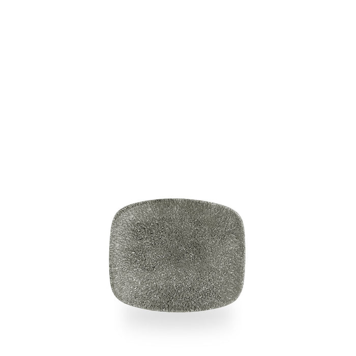 Raku Quartz Black Piatto Rettangolare Chefs 6 X 5" Box 12 - RKBQOBL11