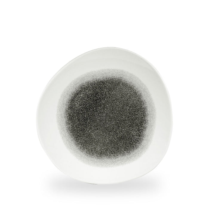 Raku Quartz Black Piatto Organic 10 3/8" Box 12 - RKBQOG101