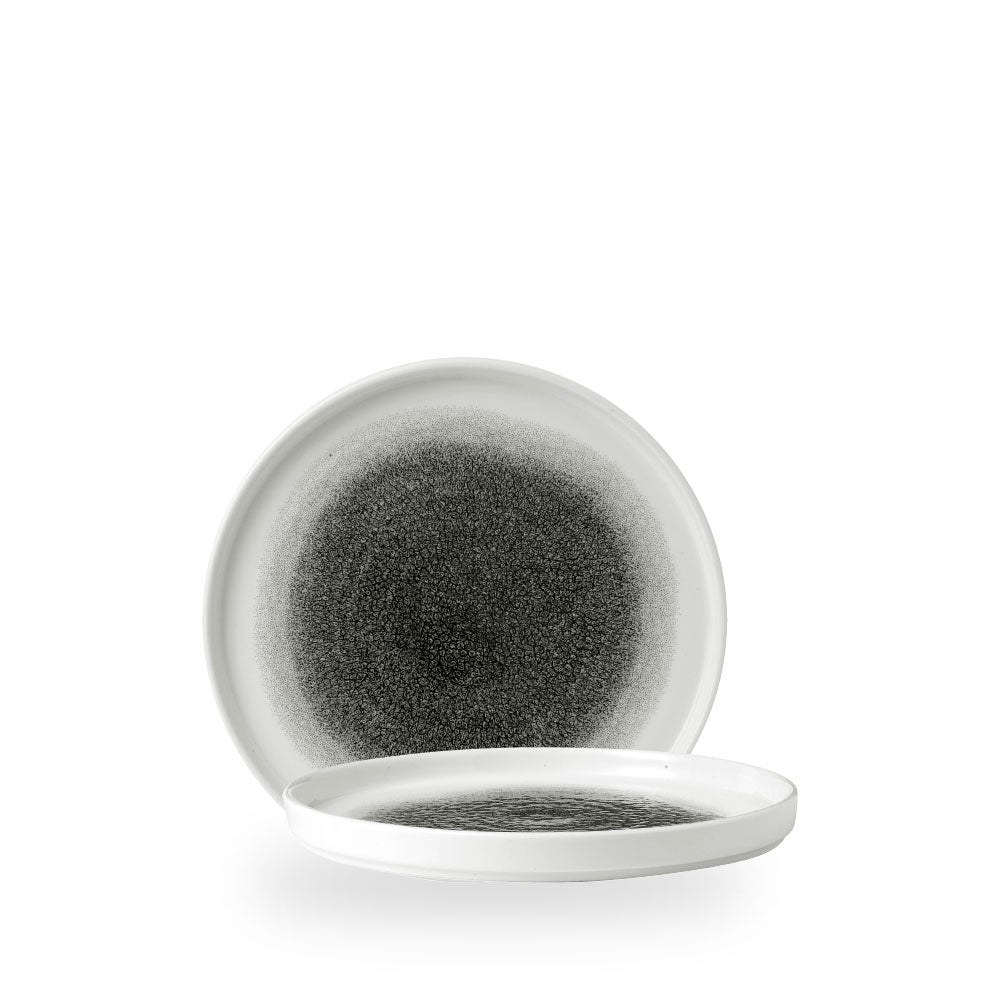Raku Quartz Black Piatto Walled Box 6 - RKBQWP211