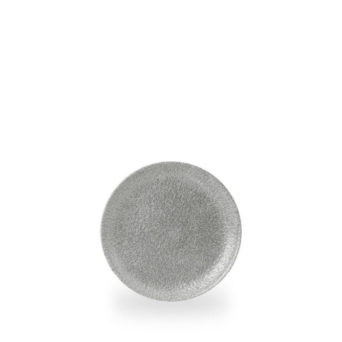 Raku Jasper Grey Evolve Piatto Piano Coupe 6.5" Box 12 - RKGJEVP61