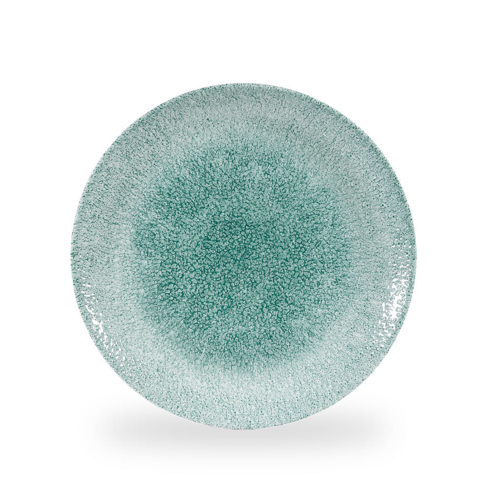 Raku Jade Green Evolve Piatto Piano Coupe 11.25" Box 12 - RKJGEV111