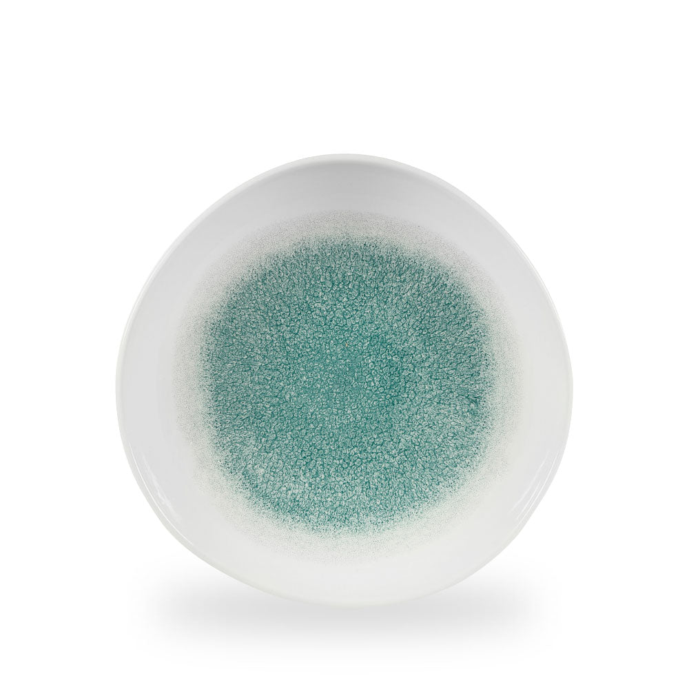 Raku Jade Green Piatto Organic 10 3/8" Box 12 - RKJGOG101