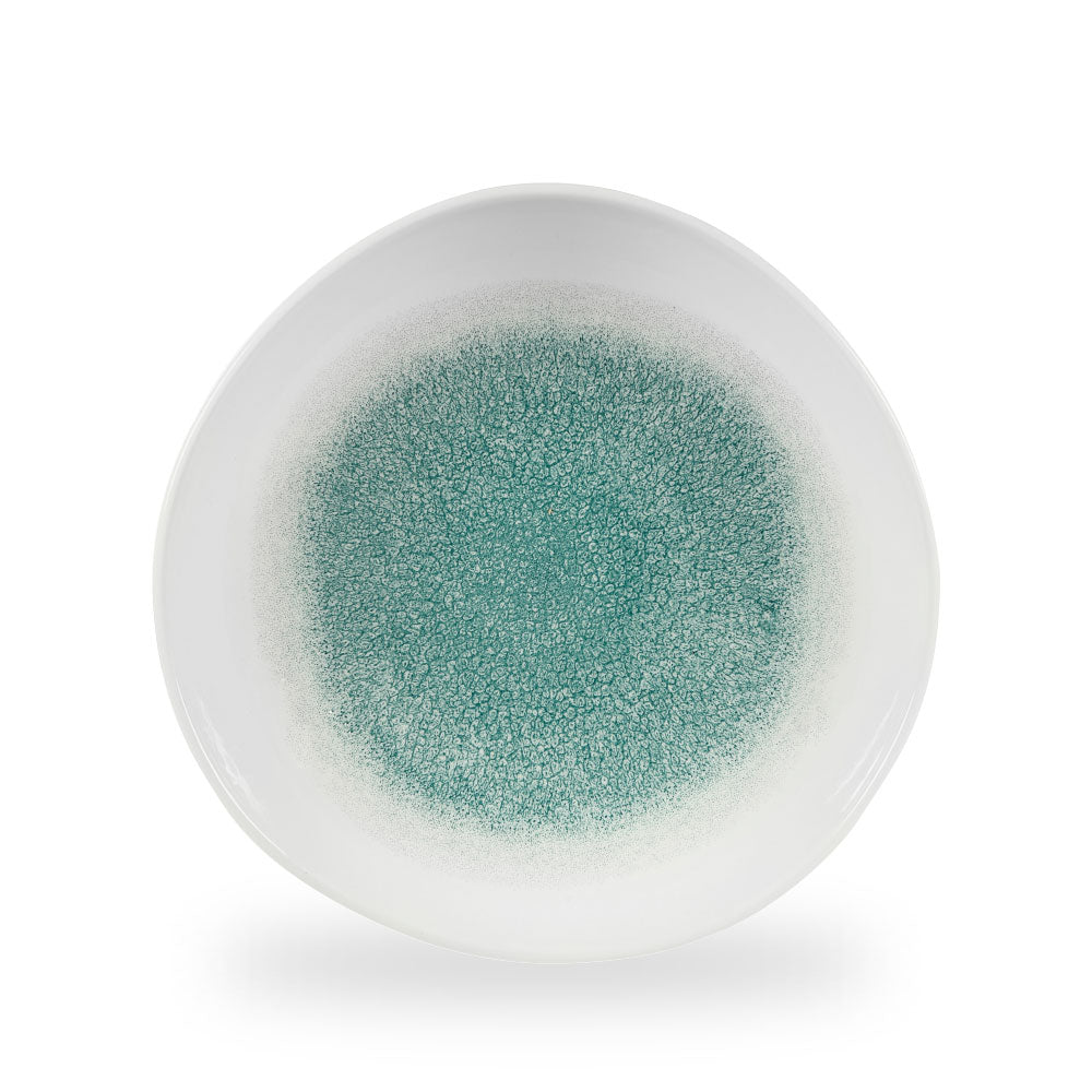 Raku Jade Green Piatto Organic 11 1/4" Box 12 - RKJGOG111