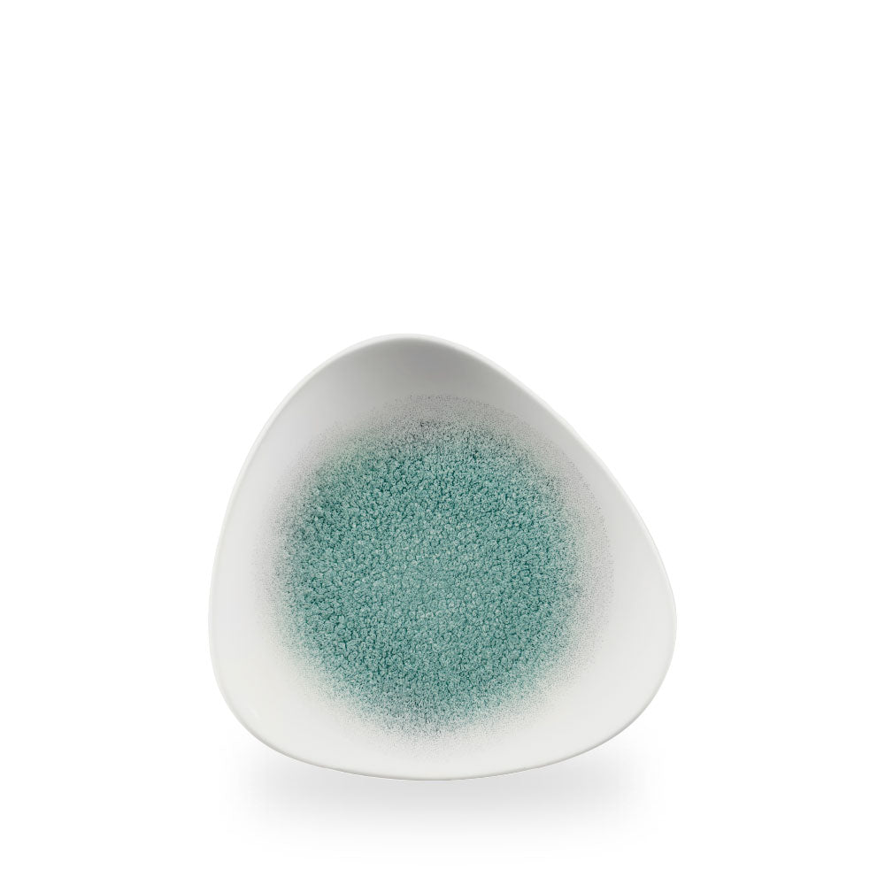 Raku Jade Green Piatto Triangolare 7" Box 12 - RKJGTR7 1