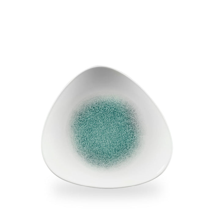 Raku Jade Green Piatto Triangolare 9" Box 12 - RKJGTR9 1