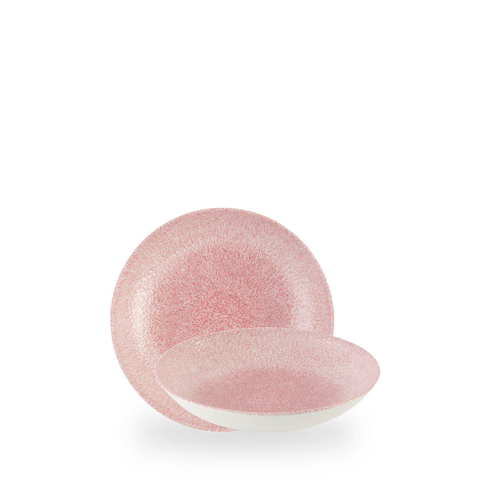 Raku Pink Quartz Evolve Coppetta Coupe 7.25" Box 12 - RKQPEVB71