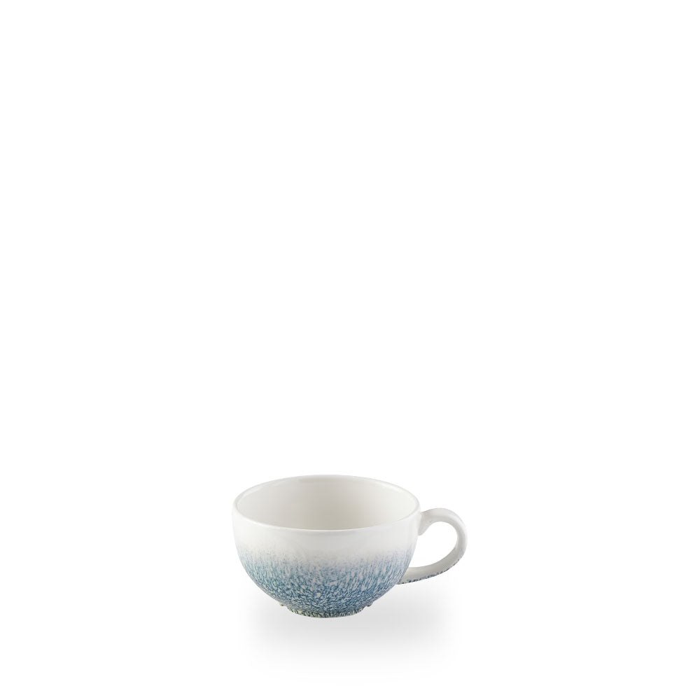 Raku Topaz Blue Tazza Cappuccino 12Oz Box 12 - RKTBCB281