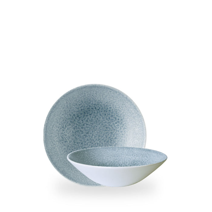 Raku Topaz Blue Evolve Insalatiera 7 1/2" Box 6 - RKTBEB191