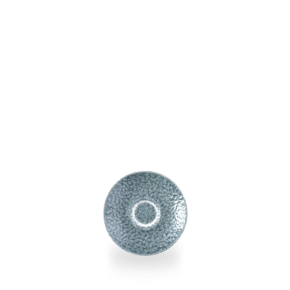 Raku Topaz Blue Sottotazza Espresso 4.5" Box 12 - RKTBESS 1