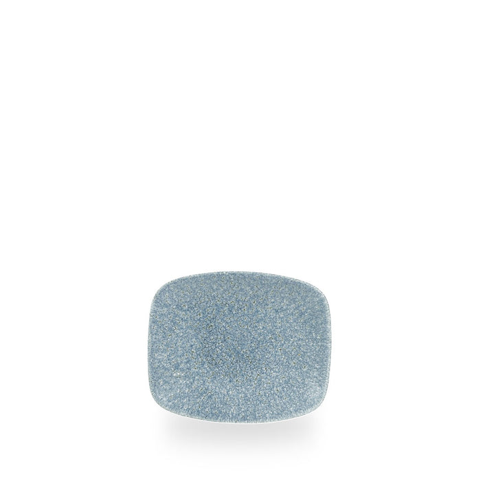 Raku Topaz Blue Piatto Rettangolare Chefs 6 X 5" Box 12 - RKTBOBL11