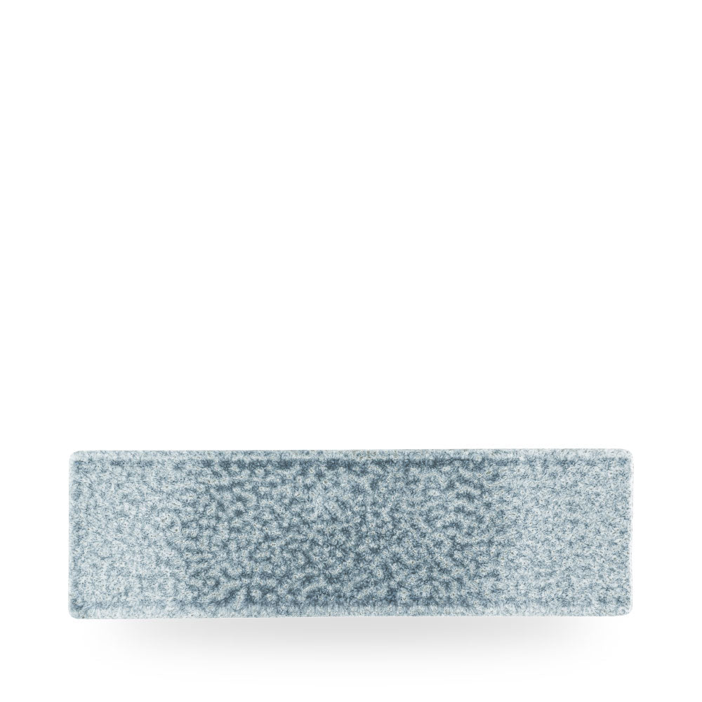 Raku Topaz Blue Piatto Rettangolare 33X11Cm Box 6 - RKTBOF331