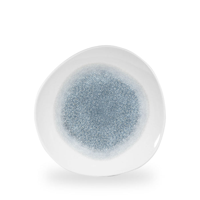 Raku Topaz Blue Piatto Organic 26.4Cm Box 12 - RKTBOG101