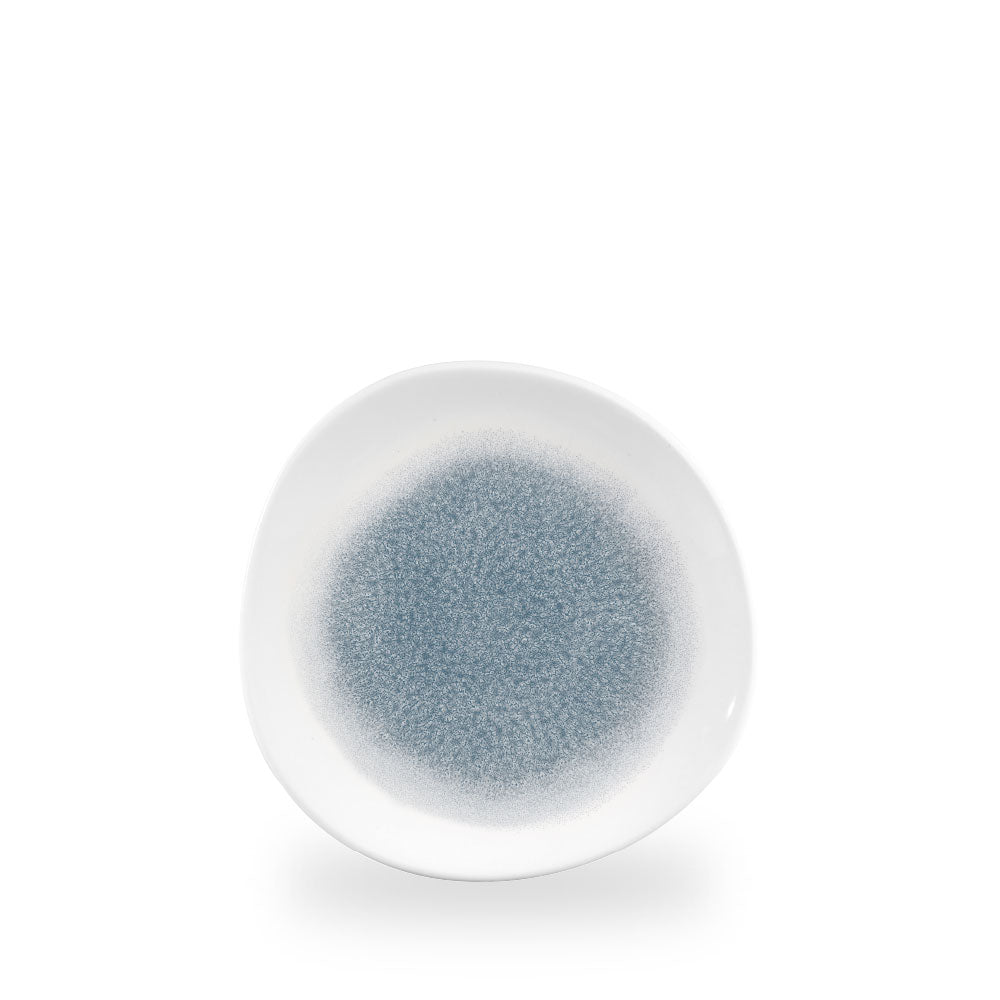Raku Topaz Blue Piatto Organic 21Cm Box 12 - RKTBOG8 1