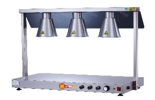 Horecatech RS564 - Scalda buffet triplo cm 107 x 53 x 70