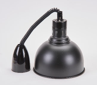 Horecatech RS663 - Lampada scaldabuffet col. nero diam. 290 mm