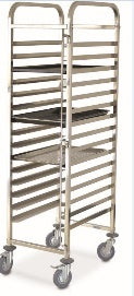Horecatech RS668 - Carrello porta teglie cm 60 x 40 a 16 posizioni