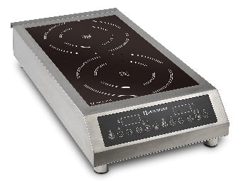 Horecatech RS684 - Piastra a induzione bizona 7 Kw Unika
