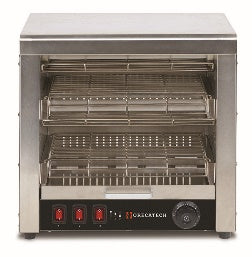 Horecatech RS694A - Tostiera 6 slot senza pinze