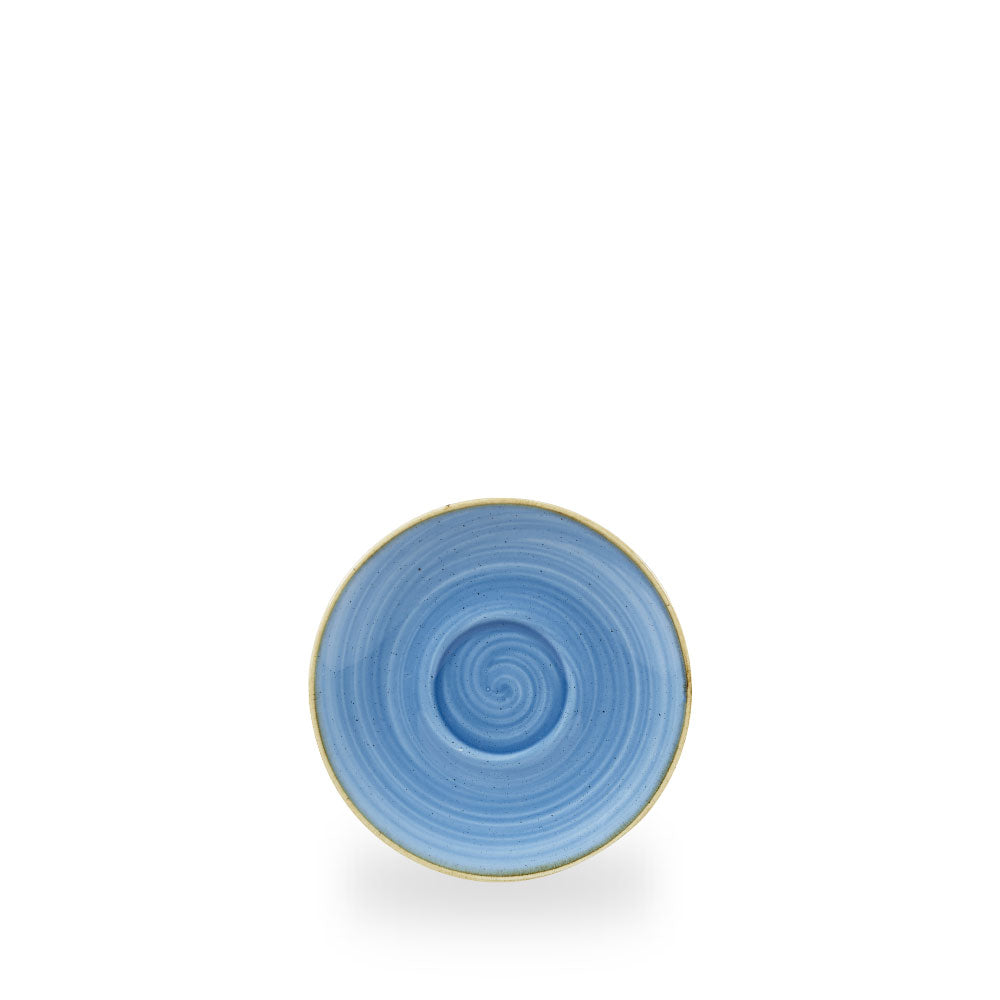 Stonecast Cornflower Blue Sottotazza Cappuccino 15.6Cm Box 12 - SCFSCSS 1