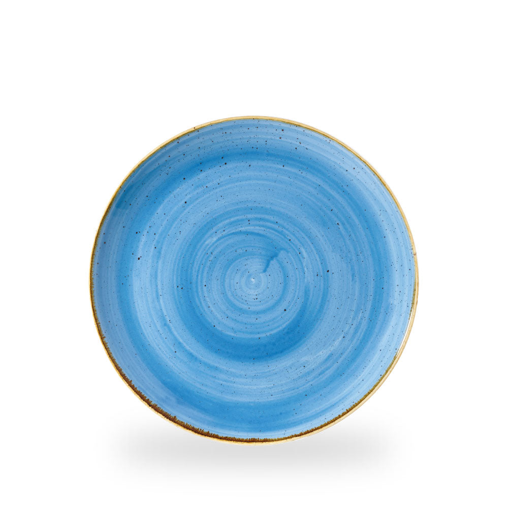 Stonecast Cornflower Blue Piatto Piano Coupe 26Cm Box 12 - SCFSEV101
