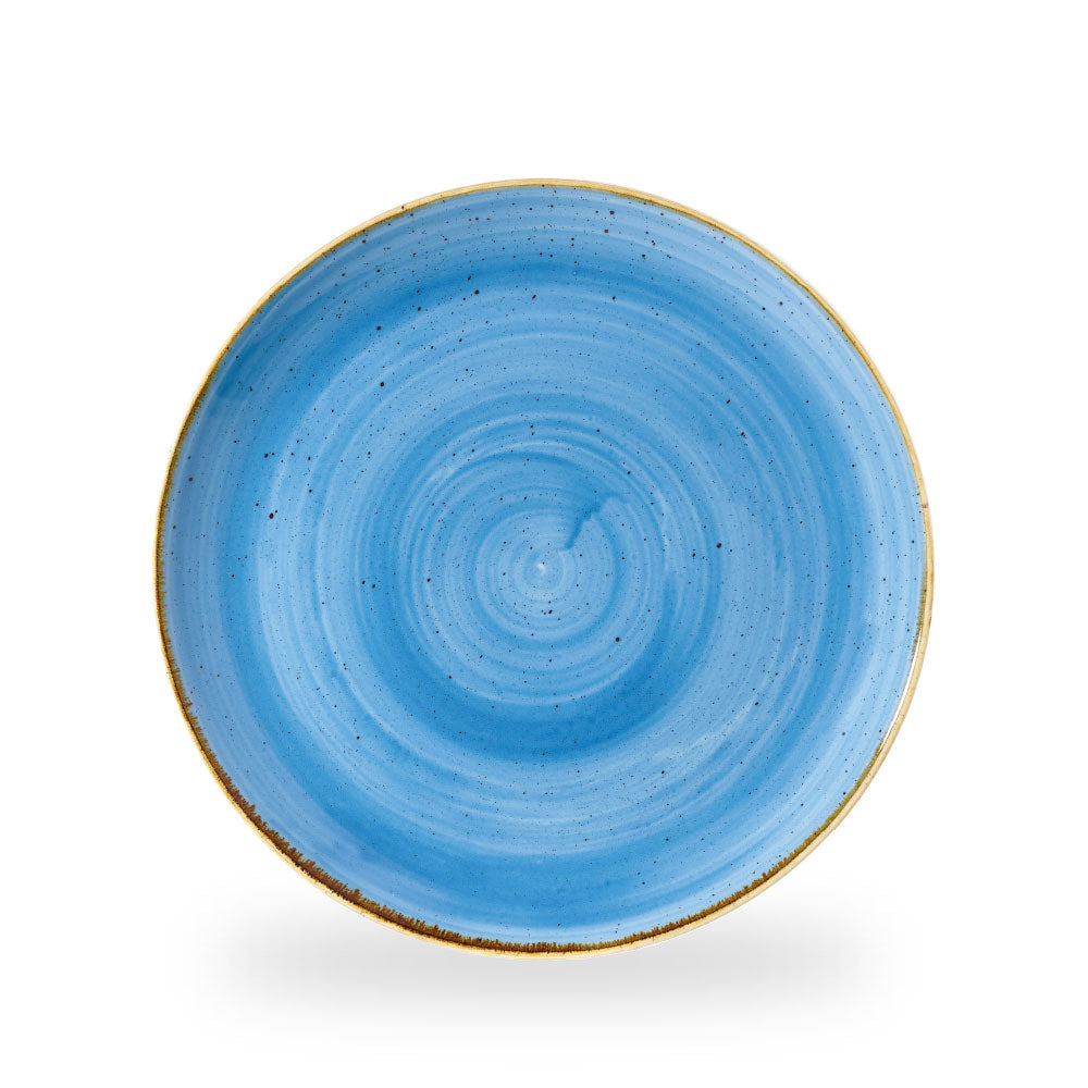 Stonecast Cornflower Blue Piatto Piano Coupe 28.8Cm Box 12 - SCFSEV111
