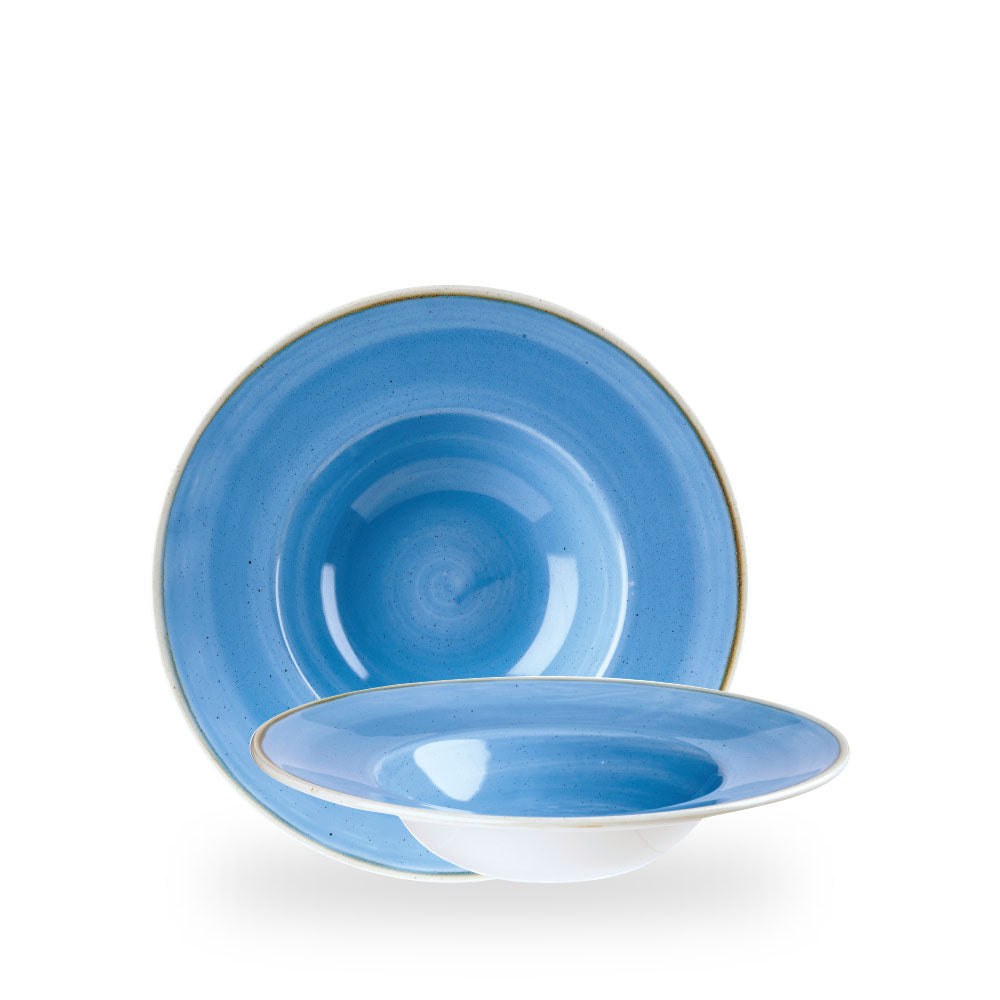 Stonecast Cornflower Blue Profile Piatto Fondo Con Falda Media 23.88Cm Box 12 - SCFSVWBM1