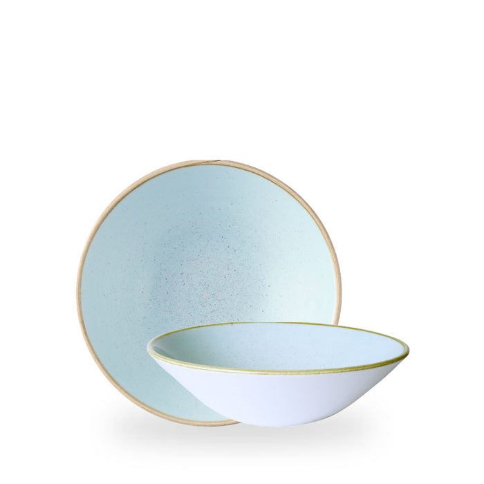 Stonecast Duck Egg Evolve Insalatiera 8 2/3" Box 6 - SDESEB221