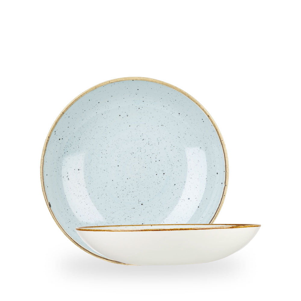 Stonecast Duck Egg Evolve Coppetta Coupe 24.8Cm Box 12 - SDESEVB91
